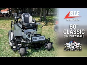 Review of Dixie Chopper Classic CL3560KW 60" Zero Turn Mower 35HP Kaw | #sleequipment #lawncare
