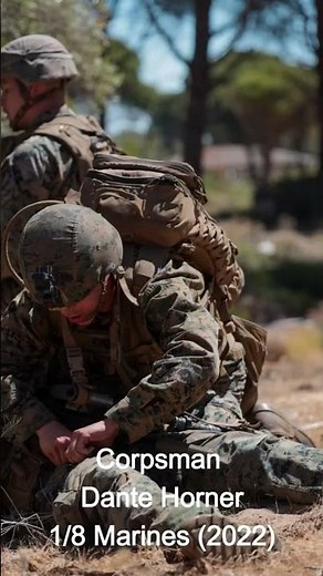 FMF Corpsman with US Marines