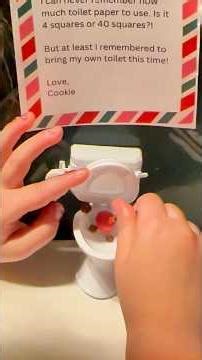 Day 5 - Elf on the Shelf pooped in the potty!