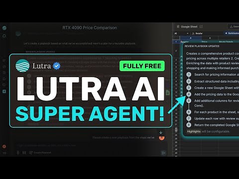Lutra AI SUPER Agent: This FREE AI Agent BEATS Manus & IS LITERALLY INSANE!