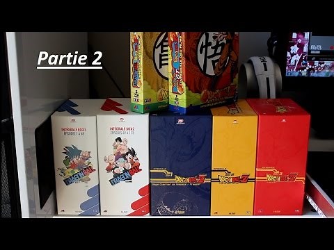 Unboxing Intégrale DVD DB DBZ collector non censuré -partie 2-