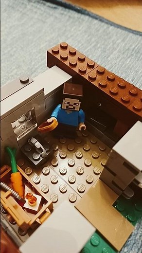 Spider Dave - Minecraft LEGO #animation #spiderdave #minecraft #memes #lego