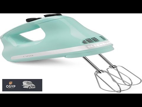 KitchenAid 5 Ultra Power Speed Hand Mixer KHM512 Ice Blue