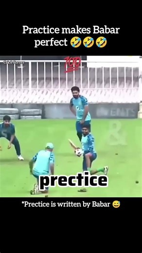 He literally practiced his own wicket! 💀 #shorts [ the most viewed cricket meme ]