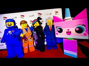 Meeting Unikitty, Emmet, Wyldstyle, Risky Business & Benny at LEGOLAND Florida for 4D Movie Premiere