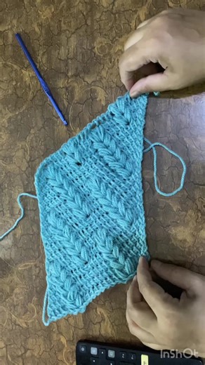 new tunisian crochet pattern #fypシ #tunisiancrochet #crochetpattern #crochetaddiction