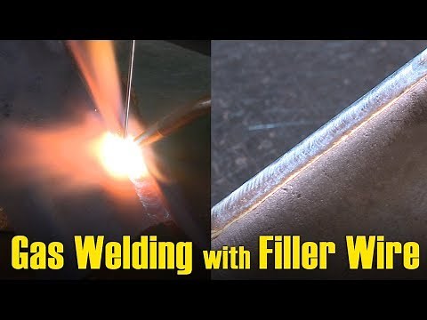 🔥 Gas Welding with Filler Wire