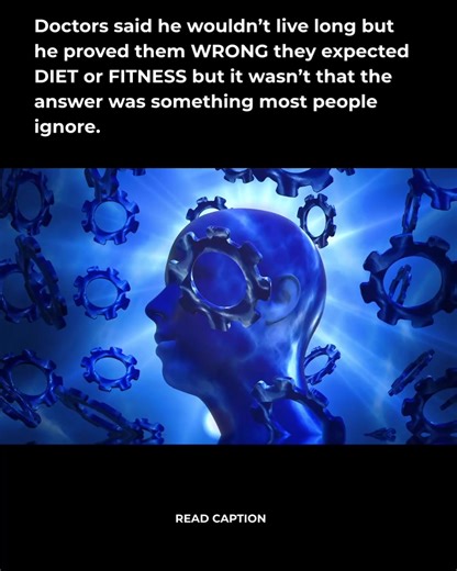You need to read this. Doctors believed his life would be short. They studied his habits, his lifestyle, everything. But the real reason he lived longer wasn’t what they expected. It wasn’t diet. It wasn’t exercise. It was his relationships. The people around him. The conversations. The connection. Over time, this impacts stress, hormones, and overall health. Most people ignore it. But it might be one of the most important factors for living longer. Do you think this is true or not?