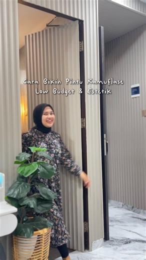 𝑾𝒂𝒉𝒚𝒖𝒏𝒊 | 𝑹𝒖𝒎𝒂𝒉 𝑨𝑾𝑱𝒐𝒖𝒓𝒏𝒆𝒚 | Bikin pintu kamuflase modal 3jt. Jangan asal pasang dan pilih wallpanel ya, ati2 ambruk apalagi buat pintu yg intens bergerak bendanya.... | Instagram
