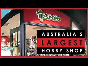 Visiting HobbyCo in Sydney, Australia's largest scale model hobby shop