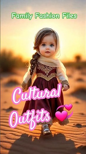 Baby Girl Fashion 👶🌙 Arabian Outfit Ideas | Cute Dress Styles 2025 ✨