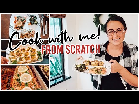 COOK A WHOLE MEAL WITH ME | HEALTHY MEAL IDEAS | MEMNONITE MOM