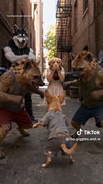 Poor Chihuahua got beaten... until he unlocked FLASH POWER 🥹⚡🐕‍🦺 A wise hedgehog monk gifts a beaten Chihuahua a magic speedster ring, turning him into a super-fast hero to take down the evil Husky gang! 😭⚡🥊 (Digitally AI-created animation for entertainment) #ChihuahuaLife #MagicRing #FlashChihuahua #AIAnimation #DogHero #SuperheroDog
