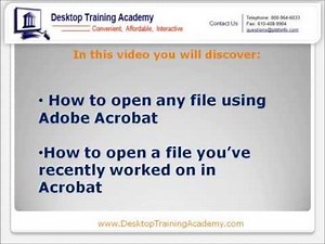 Open Files in Acrobat
