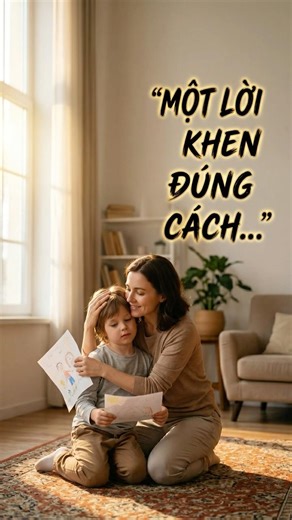 Một Lời Khen Đúng Cách… Có Thể Thay Đổi Cả Một Đứa Trẻ