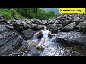 Soaking in Nature: Pure Relaxation & Water Sounds.
