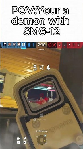 SMG-12 Is Absolutely BROKEN 😳 | Insane Rainbow Six Siege PC Aim