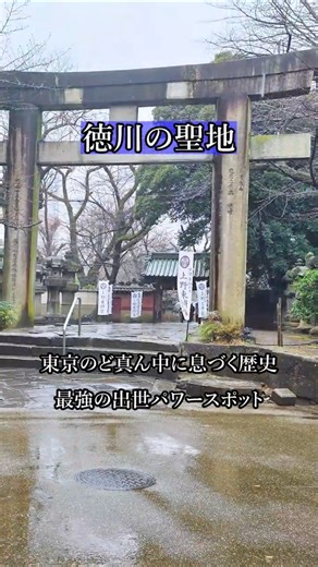【最強の出世運】東京のど真ん中に息づく歴史。雨に濡れる「上野東照宮」で心のリセット⛩️ #shorts