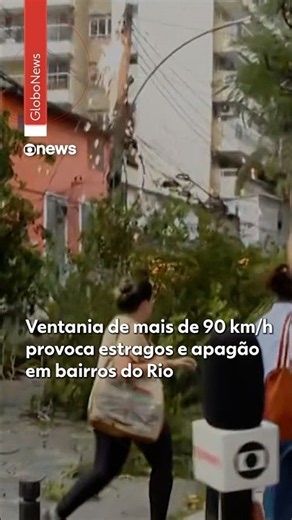 Chaos in Rio: winds over 100 km/h cause blackout, damage, and bring subway and trains to a halt #...