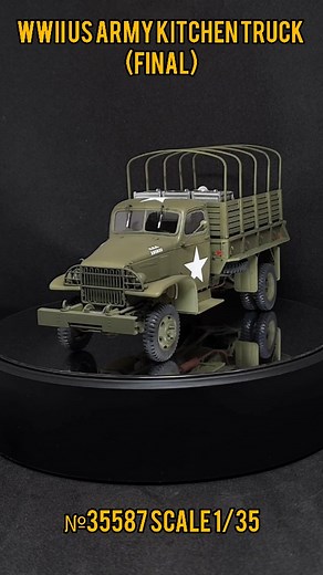 WWII US Army Kitchen Truck (Final) №35587 Scale 1/35 #icm #scalemodelling #hobby #scalemodelsworld #scalemodeling #scalemodels #scalemodel #plasticmodels #plasticmodel #modelbuilding #modelkits #modelkit #modelisimo #miniatures | ICM plastic model kits