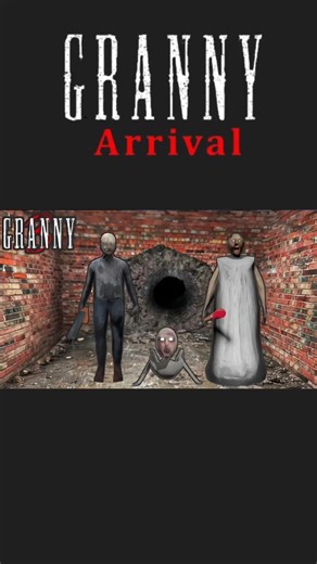 Granny Unofficial Update | Tunnel escape #granny #horror #gaming