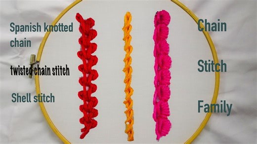 4 types of basic hand embroidery tutorial in 5 min, basic hand embroidery for beginner. #trending #satisfying #useful #everyone #diy #tutorial #bordado #stitch #craft #easy | EmbroideryBook