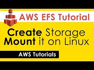 AWS EFS Tutorial: Create EFS and Mount it on Linux