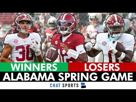 Alabama Football Spring Game Winners & Losers Ft. Keelon Russell, Derek Meadows + Noah Rogers Injury