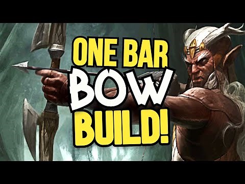 EASY Stamina Nightblade ONE BAR PVE Bow Build - TOXIC RAIDER 🏹 - Powerful STAM NB Bow DPS For ESO!