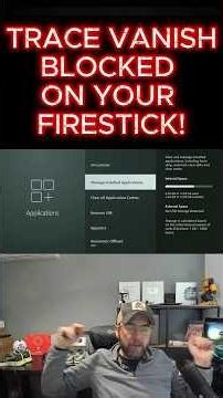 TRACE VANISH Blocked On Your FIRESTICK! #Firestick #FireTV #FirestickTips #fyp #viral #docsquiffy