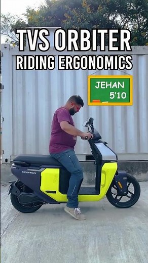 TVS Orbiter Seat Height Check