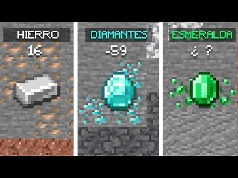 The Best Layers for Minerals in Minecraft 1.18 (Diamant, Gold, Iron) | Minecraft