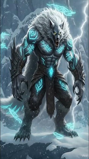 Rune Magic Wolf's Ultimate Transformation: Master of Frost and Lightning #Werewolf #aievolution