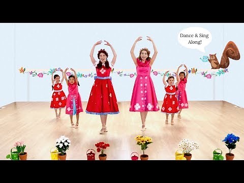 "The Watering Can Ballet" by Poppy & Posie (Dance Version) | Song and Dance for Kids