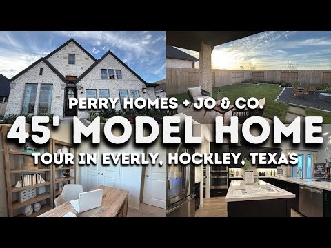 Everly + Perry Homes 45' Model Home Tour | Jo & Co.