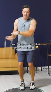 Side swings boxer jump = The best jump rope combo 😮‍💨 Let us know your favorite jump rope combos ⬇️ | Crossrope Jump Ropes