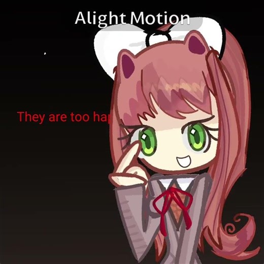 Just Monika || #ddlcmonika #ddlc #fypシ゚viral #tweening #alightmotion
