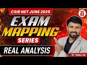 Real Analysis | CSIR NET Mathematical Science 2025 | Practice Question | IFAS