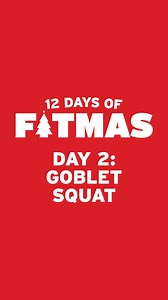 Day 2 of 12 Days of Fitmas: Goblet Squat! 🎄 Today’s move is the Goblet Squat—perfect for building lower-body strength and improving mobility. Ask one of our personal trainers or stop by the Personal Training Bar if you’d like tips on proper form! 💪 | Crunch Fitness