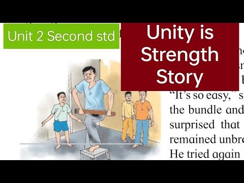 Story time Unity is Strength | 2nd std Questions and Answers | Second std Unit 2 English