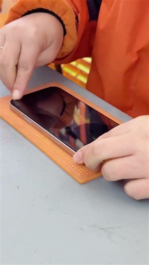 Mobile Phone Screen Protector installation. #installation #protector #service