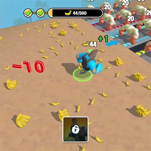 Age Of Apes: Banana Competition 🍌💥#gaming#ageofapes #trendingshorts