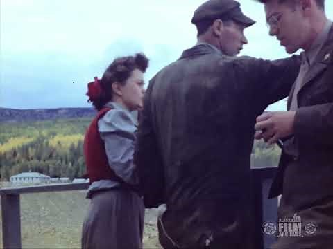 Gold dredge near Ester, Alaska, 1940s