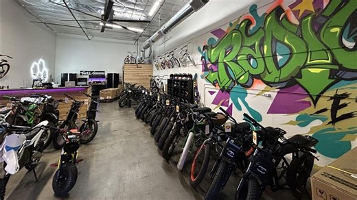 E-bike sales ramp up for the holidays as store owners urge safety for new riders