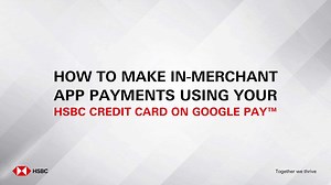 Pay your utility bills securely and easily with HSBC Visa Credit Card on Google Pay. Watch the video to know more, or visit http://grp.hsbc/6187yzPHv #PoweredByMore | HSBC
