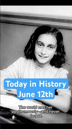 Anne Frank’s Birthday Gift That Changed the World | June 12, 1942
