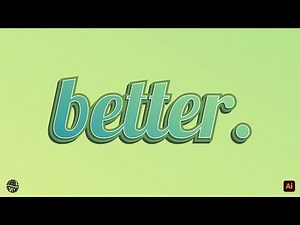 How to Create Editable Text Effect In Adobe Illustrator