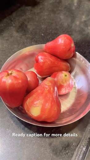 Benefits of Pink Water Apple 🌸🍎 | Read caption👇 for more details #pinkwaterapple #apple