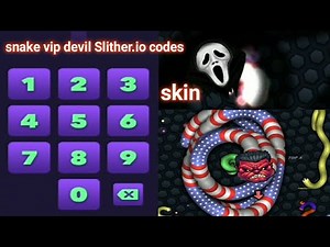 snake game vip devil slither.io top 10 SECRET CODES slither.io skin code snake online games tv bbcc