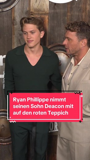 Ryan Phillippe und Deacon beim Motorheads-Event